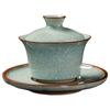 Qimingxuan Ceramic Gaiwan Gongfu Tea Set