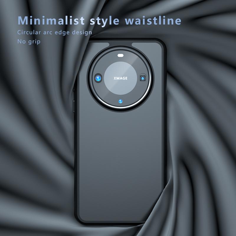For Huawei Mate 60 50 50E 40 40E Pro Plus Matte Anti Fingerprint Transparent Shockproof TPU Case Anti-drop Non Yellowing Back Cover Protector Shell