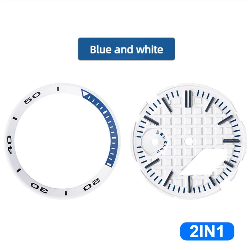 Für Casioak GA2100 Zifferblattring Uhrenzifferblatt Index Zubehör MOD Kit Modifizierter Indexring Lume Für Casio G-SHOCK