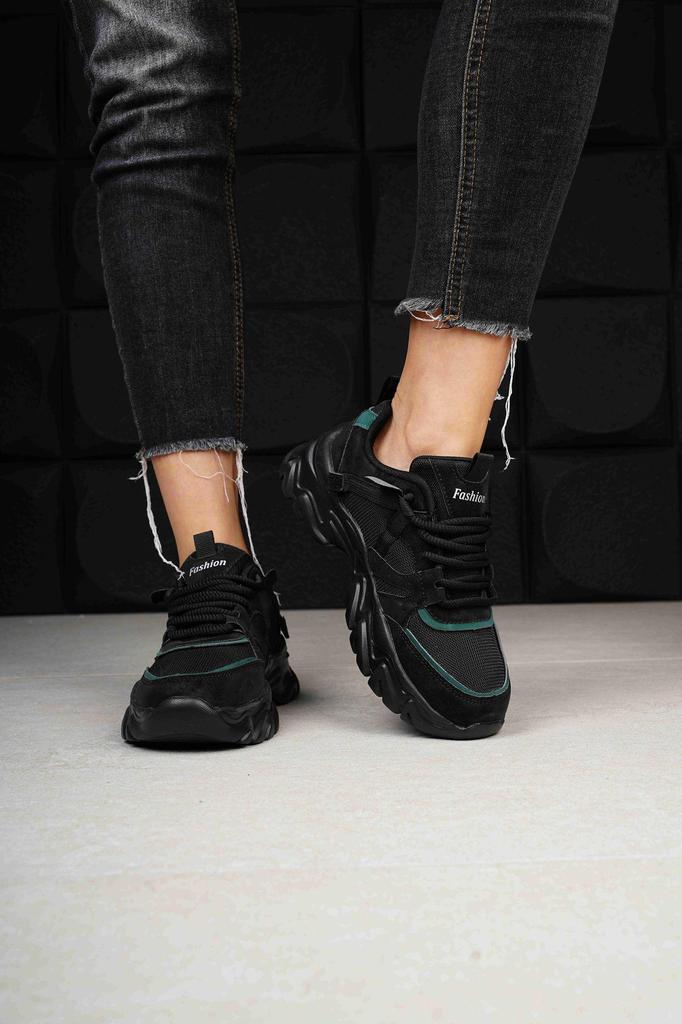 Unisex Casual Leather Platform Sneakers - 2025 Autumn Thick Sole