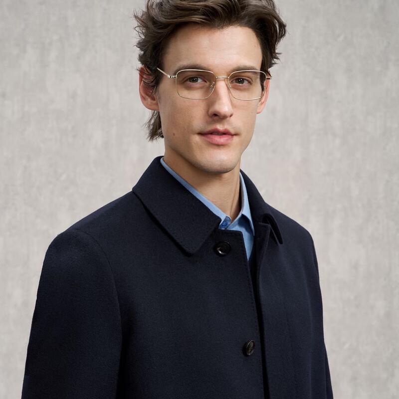 EMZ Pure Wool Mid-length Coat