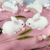 Squishy Cute Bunny Squeeze Toy Soft Kawaii Little White Rabbit Fidget Toy Anti Stress Release Hand Relax Gift Toy