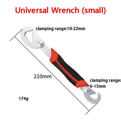 New Grip 6-32mm Multifunctional Opening Pipe Wrench Adjustable Spanner Wrench Car And Motorcycle Maintenance Universal Wrench