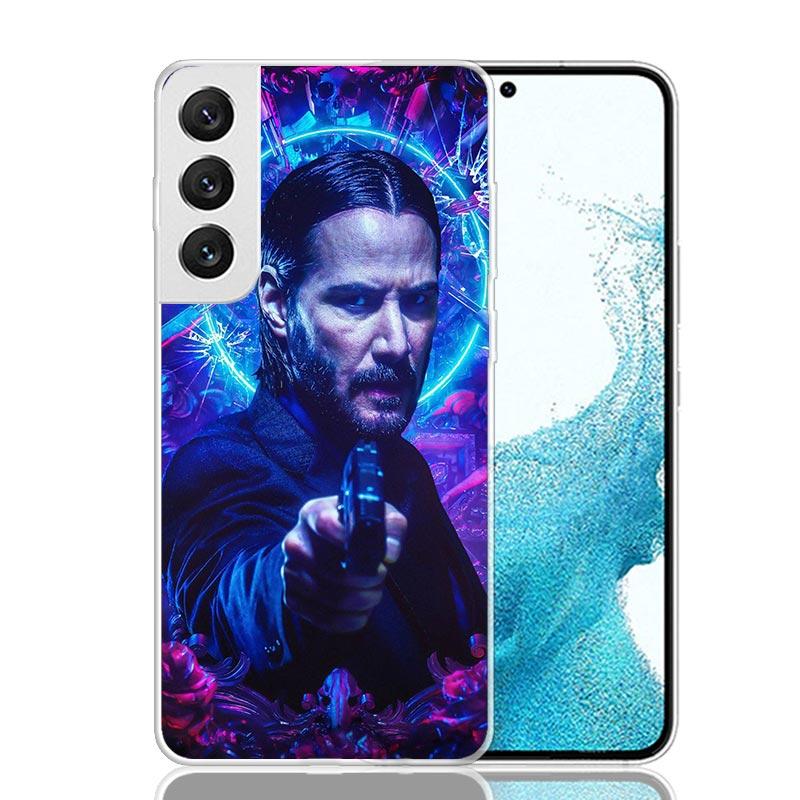 John Wick 4 Movie Phone Case For Samsung Galaxy S23 S24 S25 Ultra S20 FE S21 + S22 Plus S10 Soft Print Shell Cover Fundas S23 S2