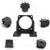 Highly strength Motor Mounting Bracket 180W-250W Aluminum AntiVibration Design PreDrilled Hole Durability Build