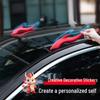 3D Dragon Horn Car Roof Sticker - Cute Antenna Ornament & Exterior Decoration