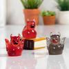 10/20Pcs Luminous Mini Resin Ducks Glow In The Dark Cool Style Mini Duck Figures For Diy Fairy Garden Micro Landscape Aquarium
