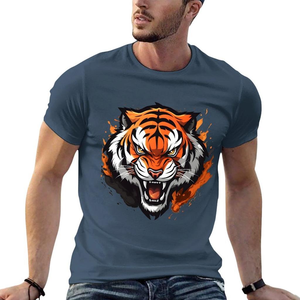 Tiger TShirt funny t shirts cotton Unisex t shirt cotton Unisex t shirt luxury Tshirt