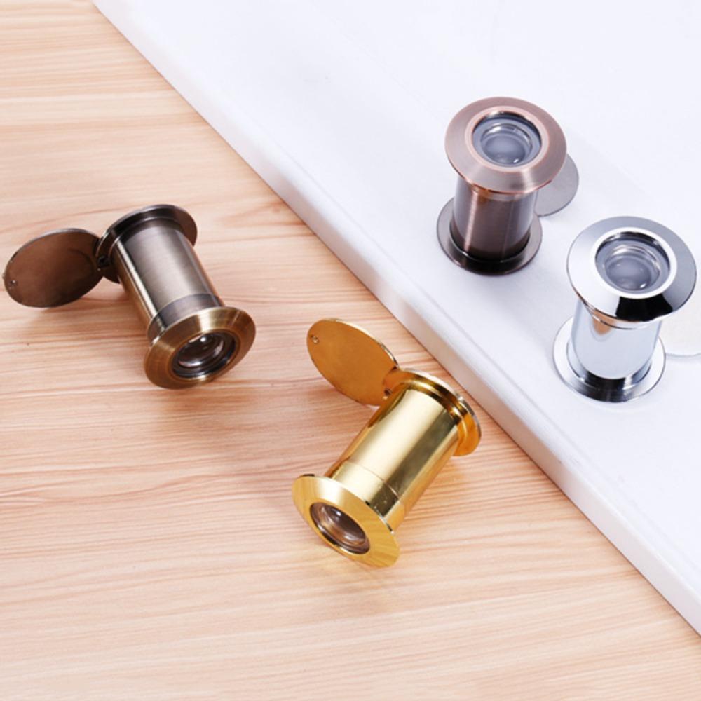 For Furniture Anti-pry Peephole Door Viewer HD Glass Lens Security Door Cat Eye Peek Peep Hole