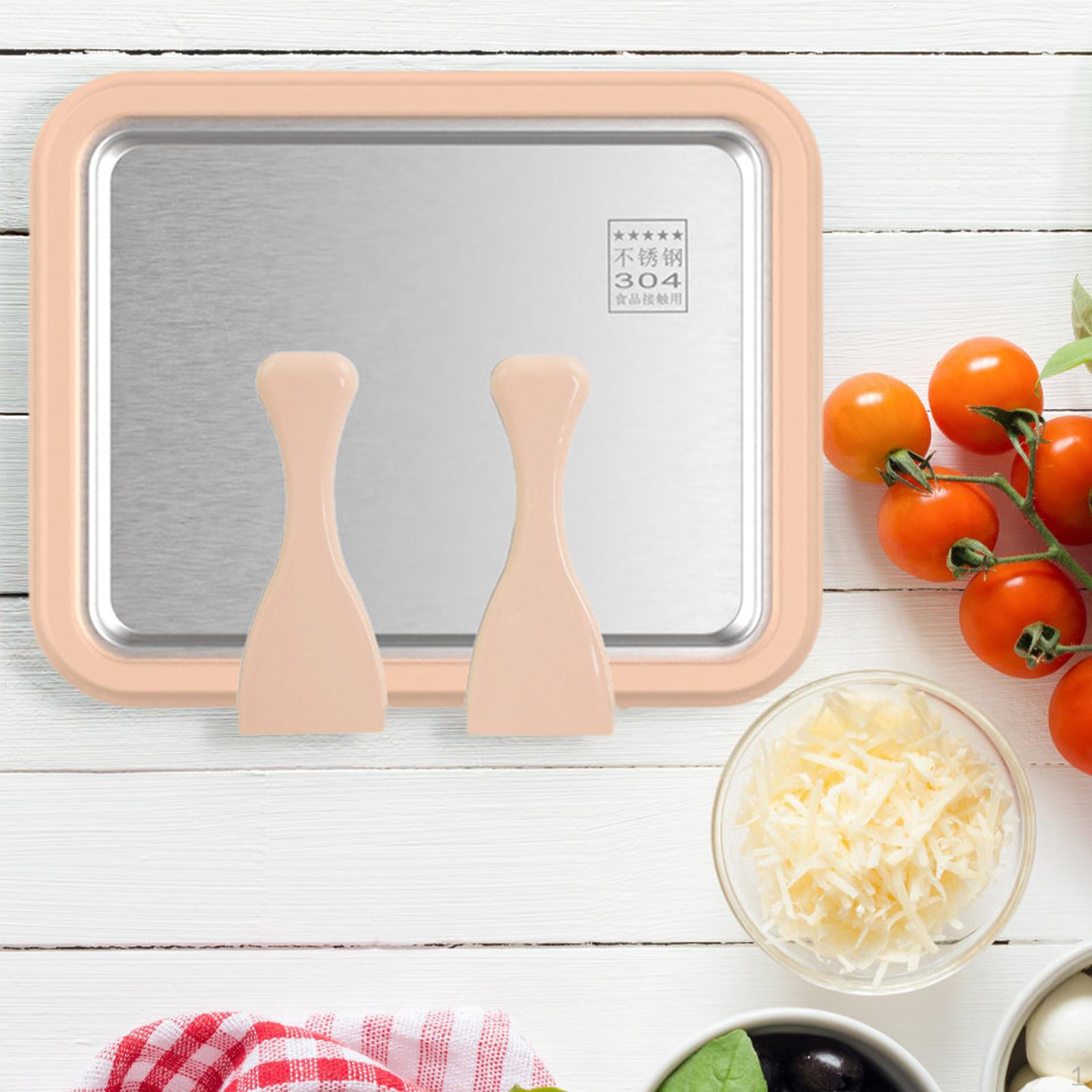 

Холодная кастрюля для приготовления мороженого из нержавеющей стали с функцией мгновенного приготовления мороженого из печенья оранжевый