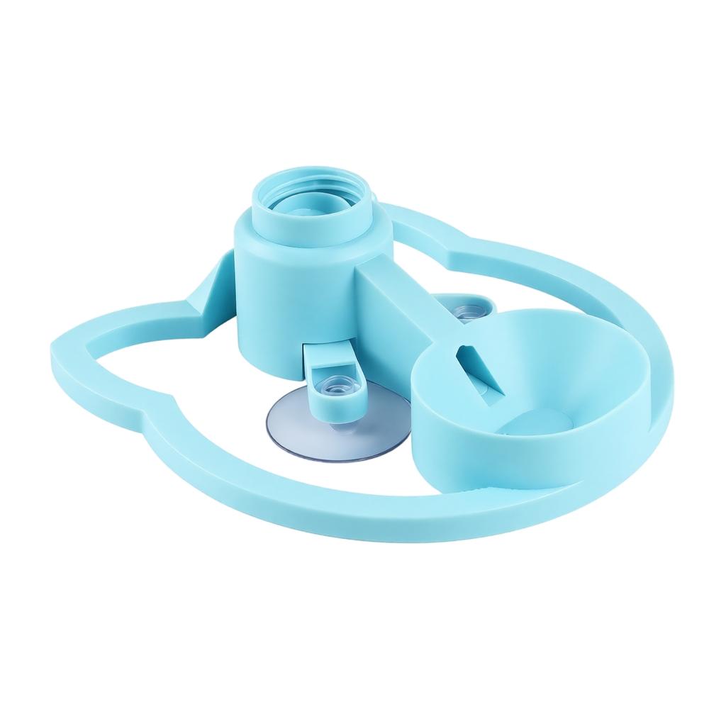 Automatic Pet Water Dispenser for Cats and Small Dogs Cat Head Shape Design with Detachable Bowl and Suction Cup Base for Home Use