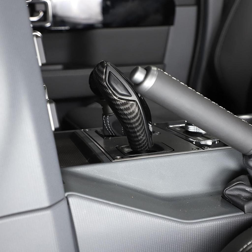 Gear Shifting Knob Cover Compatible with Ineos Grenadier 2020-2024 Gear Shift Knob Head Back Cover Trim Interior Moulding Decoration Sticker