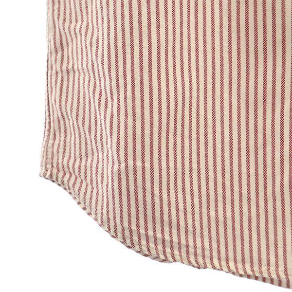 Ron Herman Brooklyn Taylors Collaboration Stripe Long Sleeve Button Down Shirt Women Used