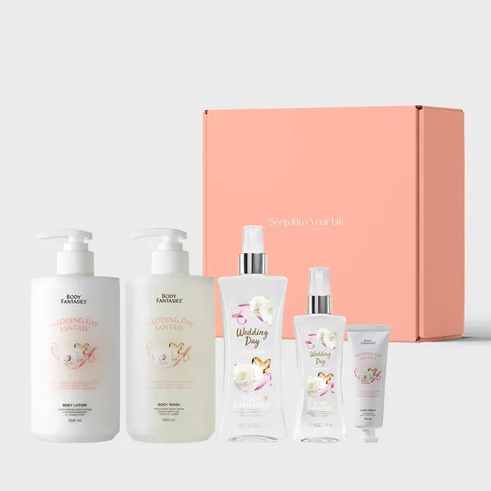 Full package set wash + lotion + hand cream + 2 types of mist (wedding day)