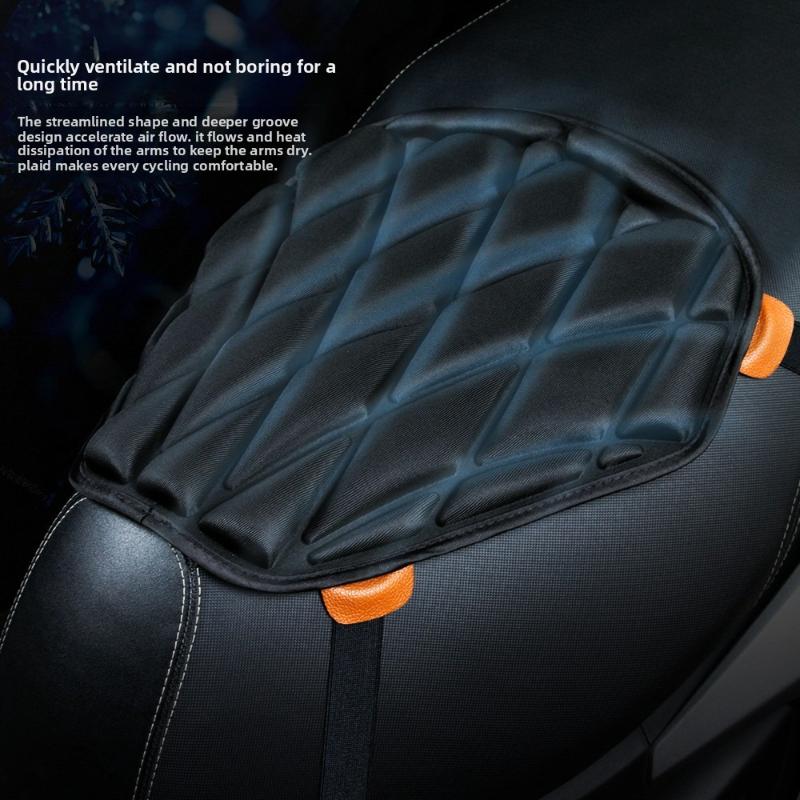 Motorcycle Seat Cushion Cover, Universal Waterproof Shock Absorbing Pad With Sun Protection, Breathable Eva Heat Insulation