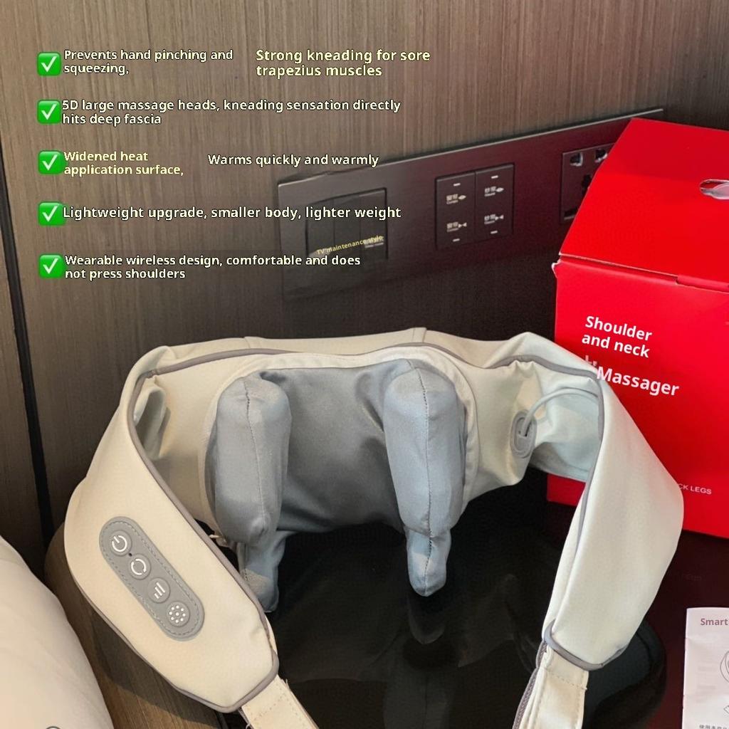 Trapezius Neck and Back Massager with Automatic Waist Relief