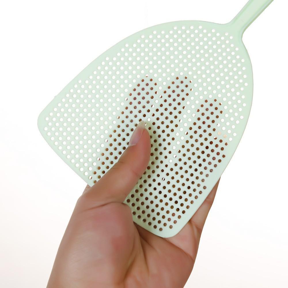 Durable Thickened Mesh Fly Swatter with Extended Handle for Summer
