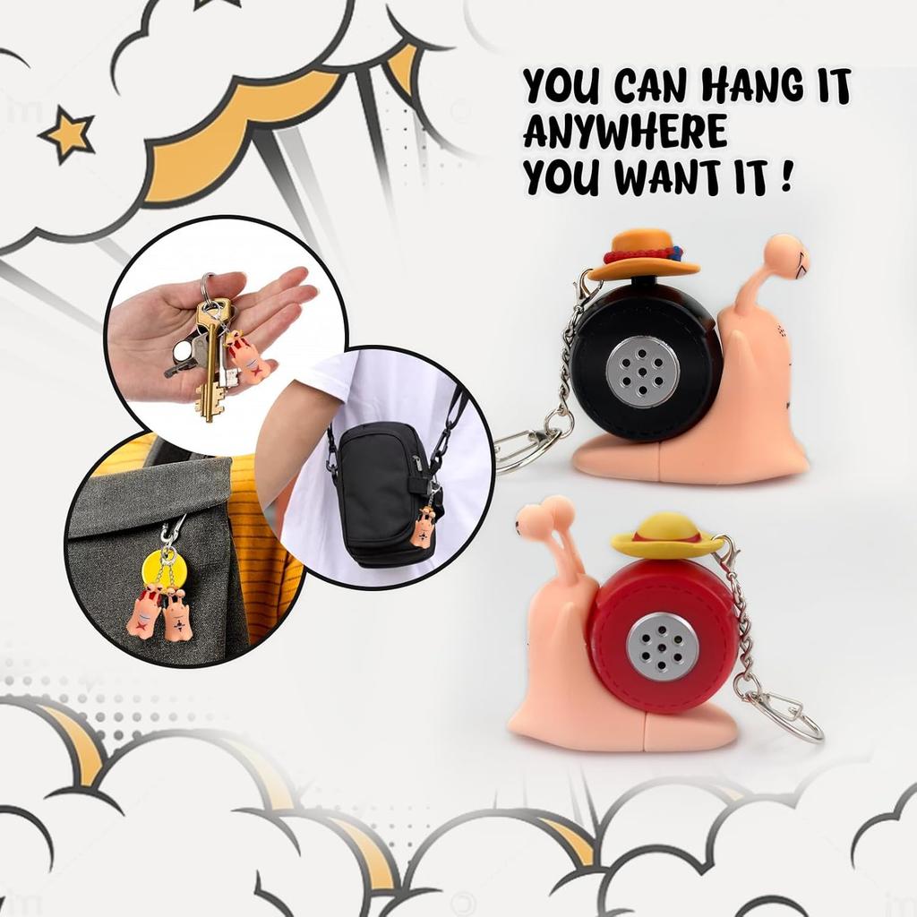 One Piece Den Den Mushi, Anime Snail Phone Model, Luffy Action Figure, Sound Recording Toy, Hobby Collection, New