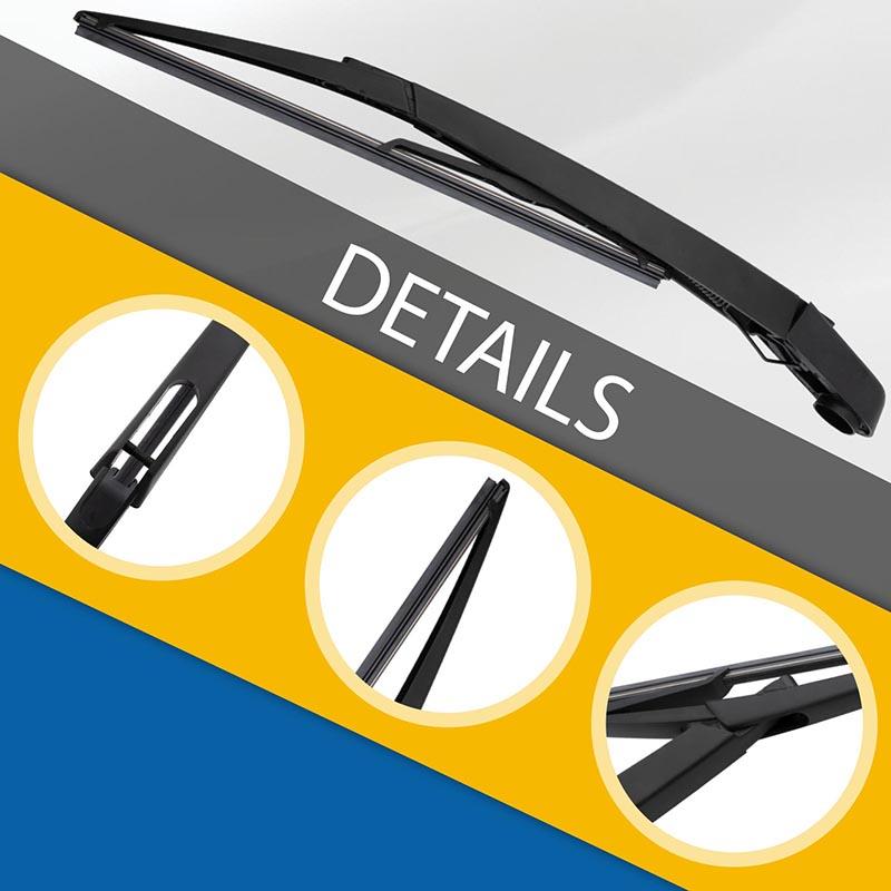 Tylne Ramię Wycieraczki Szyby Akcesorium Tylna Szyba Szczotka do Deszczu Do Fiat Grande Punto 2005-2011 Akcesoria Samochodowe