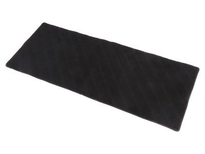 Fujidrive Universal Floor Mats for Minivans and Second and Third Car Mats Wagons, Rows, Stain-Resistant (Black, Large)