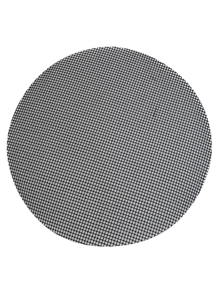 Round Grill Mesh Mat for BBQ 16 Inch Fiberglass Grilling Accessory 2 Pieces