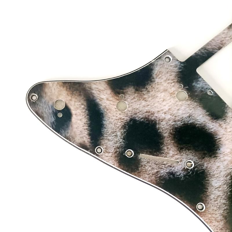 4-lagiges 11-Loch Gitarren-Bass-Schlagbrett Kratzschutz Pickguards für 6-Saiten Standard-Bassgitarre Musikinstrumententeil