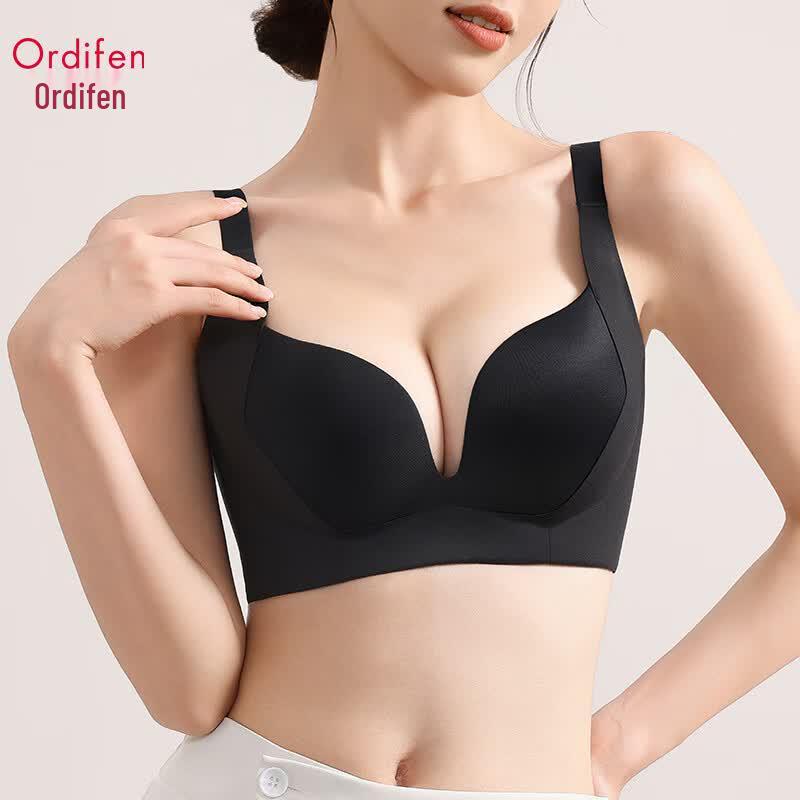 Oudifen Seamless Minimizer Lift-Up Sports Bra 85B