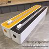 Magnetic Wall-Mounted Kitchen Foil and Wrap Cutter Box