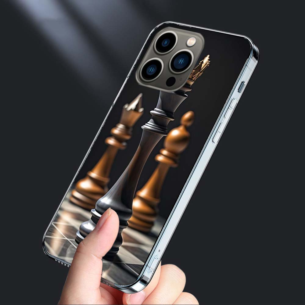 

Competitive Chess Game Phone Case For Iphone 16E 15 Pro 14 Plus 17E 16 17 Pro Max Air 11 12 13 Mini Shockproof Capa Cute Cove iPhone 15 Plus