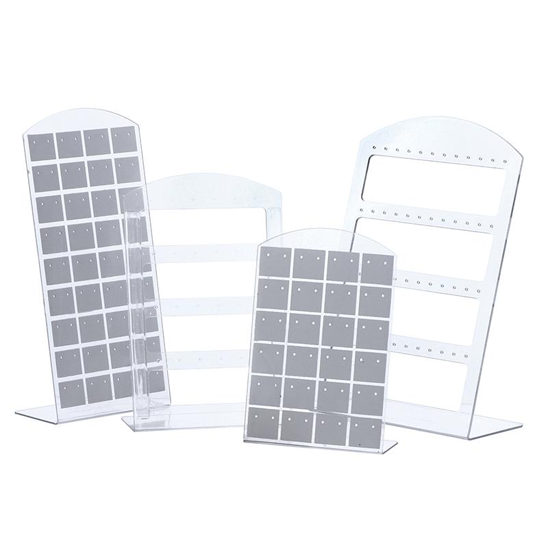 Necklace Bracelet Earring Jewelry Hanging Accessories Display Wardrobe Earing Stand For Plastic Earingstand