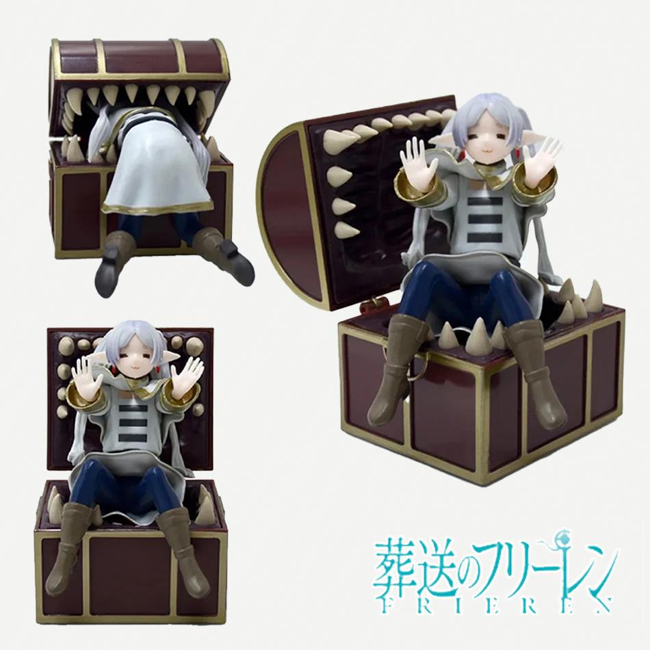 Frieren Beyond Journey's End Treasure Box Anime Figure Toy Action Figurine Fern Noodle Stopper Collectible Kid Gift
