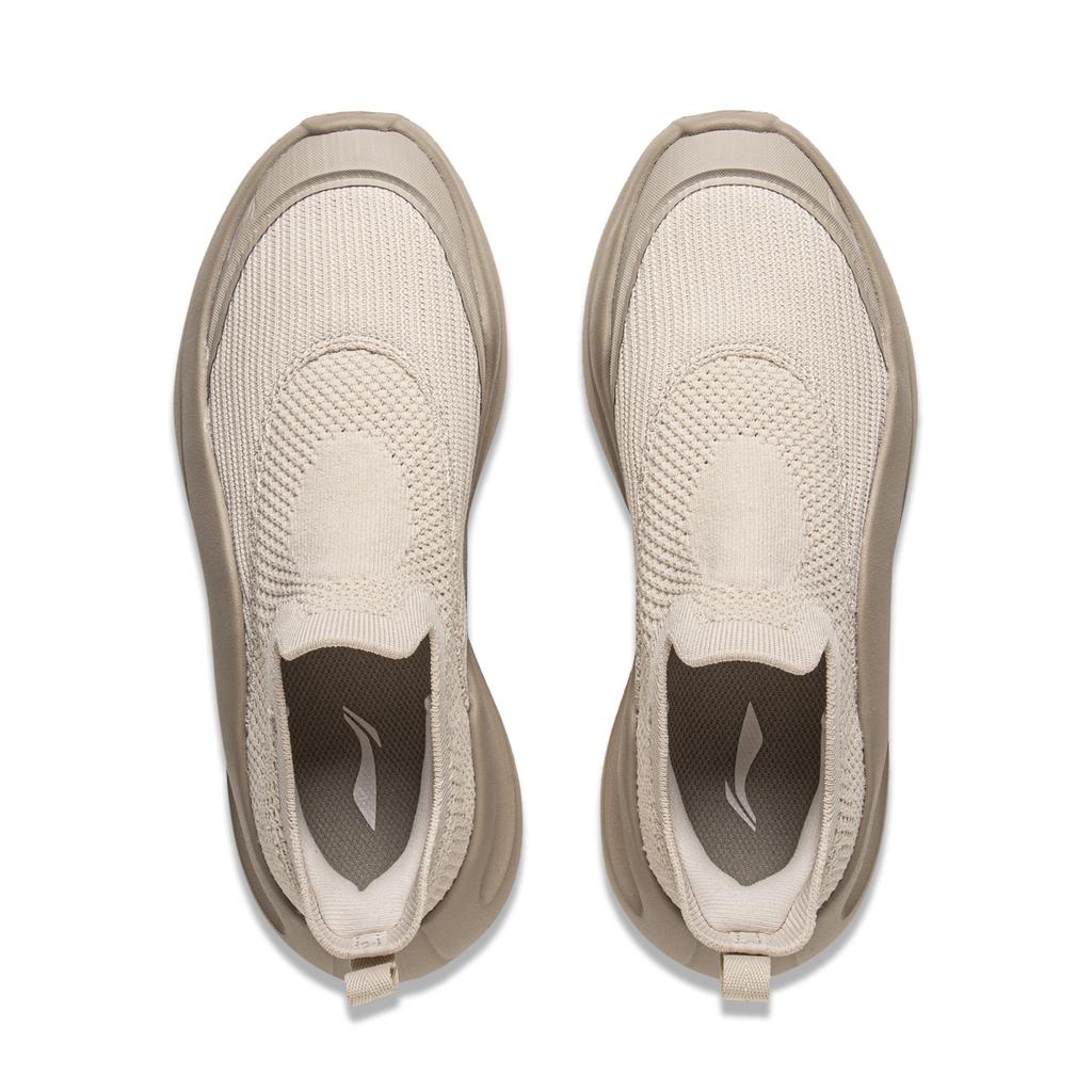 Li Ning Sports Life Collection Cushioning Slip Resistant Abrasion Resistant Breathable Lightweight Low Top Casual Shoes AGLV028-5
