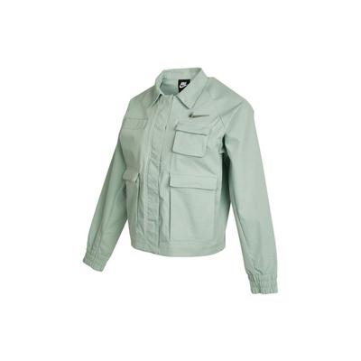 Vêtements de sport Swoosh Outdoor Décontracté Multi-Poches Veste Tissée Veste Femme Vert Clair CZ8900-006