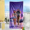 Gta Beach Towel High Absorbency Quick-Dry Comfortable Lightweight Suitable for Sports, Travel, Swimming, Yoga, Bathroom, Beach, And Pool