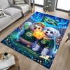 1PC Green Bay Packers, Cheesehead Non-Slip Floor Carpet Compatible for Office&Living Room&Bedroom&Dining Room - Soft & Pattern-G0376