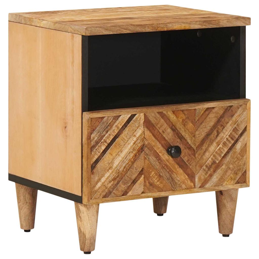 Nightstand Brown 50 x 33 x 60 cm Solid Mango Wood
