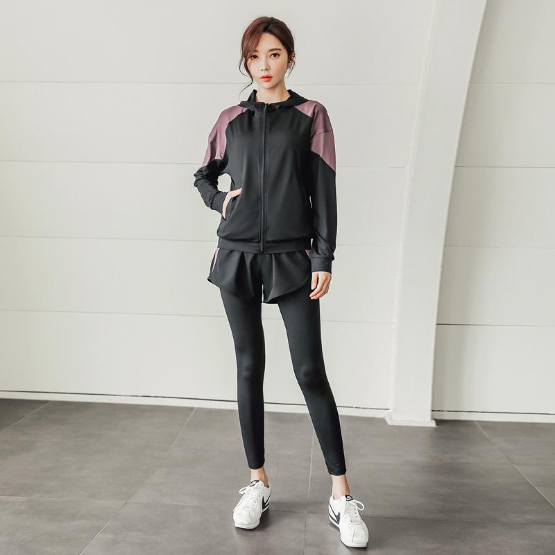 Plus Size 2024 Spring/Autumn Sports Yoga Zipper Cardigan