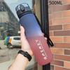 Gradient Sports Water Bottle: Large Capacity, Portable, Unisex, Convenient, High-Value Design