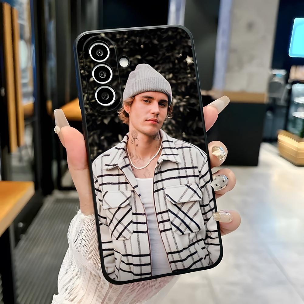 Sänger J-Justin B-Bieber Handyhülle Für Samsung S26 S25 Plus S20 S20 Plus S22 Ultra S23 FE S21 Plus S21 Ultra Weiche Hülle
