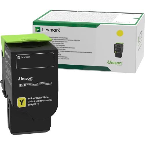 Lexmark 78C2Xy0 Toner Cartridge, Yellow (5000 Pages)