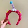 Cute and Fun Headband with Big Eyes, Plush Headband, High Skull Top, Face Wash, Pressure Headband, Photo for Women