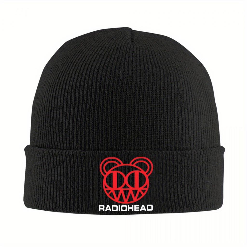 The Green Radiohead Knitted Hat Beanies Autumn Winter Hats Warm New Hip Hop Street Rock Band Caps Unisex Women