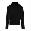 Strato Base ad Alta Elasticità in Modal da Donna: T-shirt a manica lunga snellente con collo semi-alto per primavera, autunno, inverno.