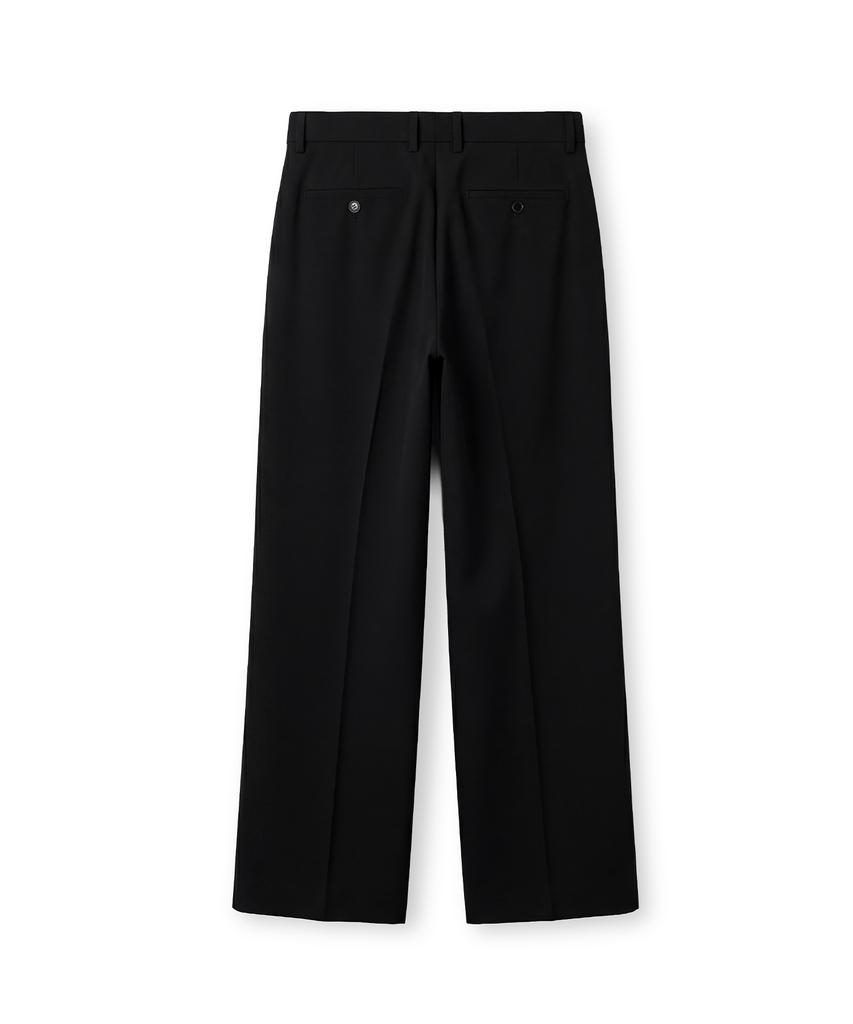 CONNECT KINLOCH Essential Wide Slacks [Black]