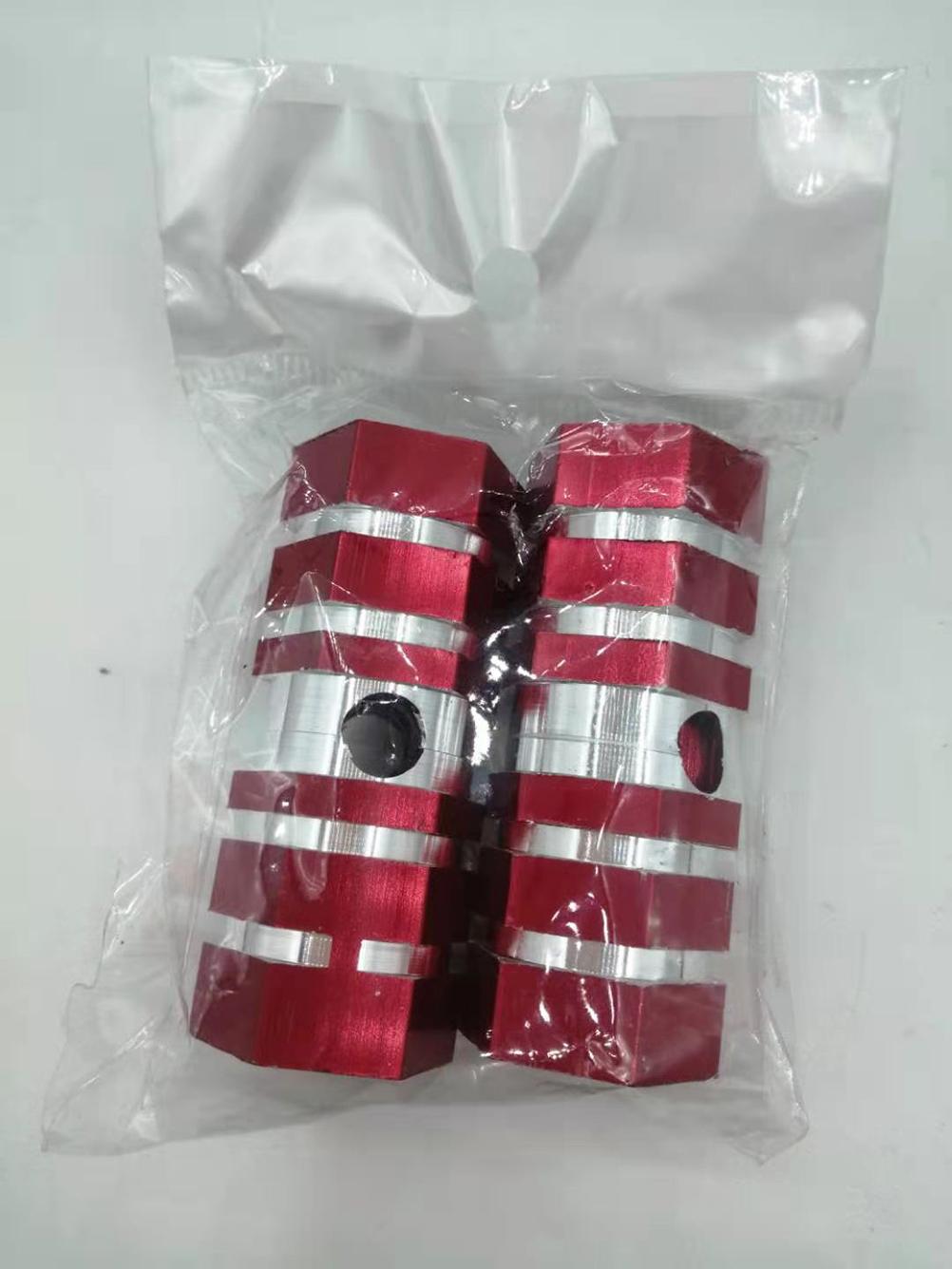 

2шт Bmx Mountain Mtb велосипед сплав ось педали ноги трюк колышки жёлтый