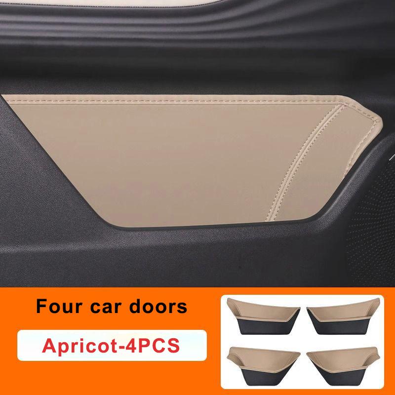 For Buick Envision Plus 2026-2026 Car Door Storage Box Cover Leather Glove Box Mat Pad Storage Barrel Auto Interior Accessories