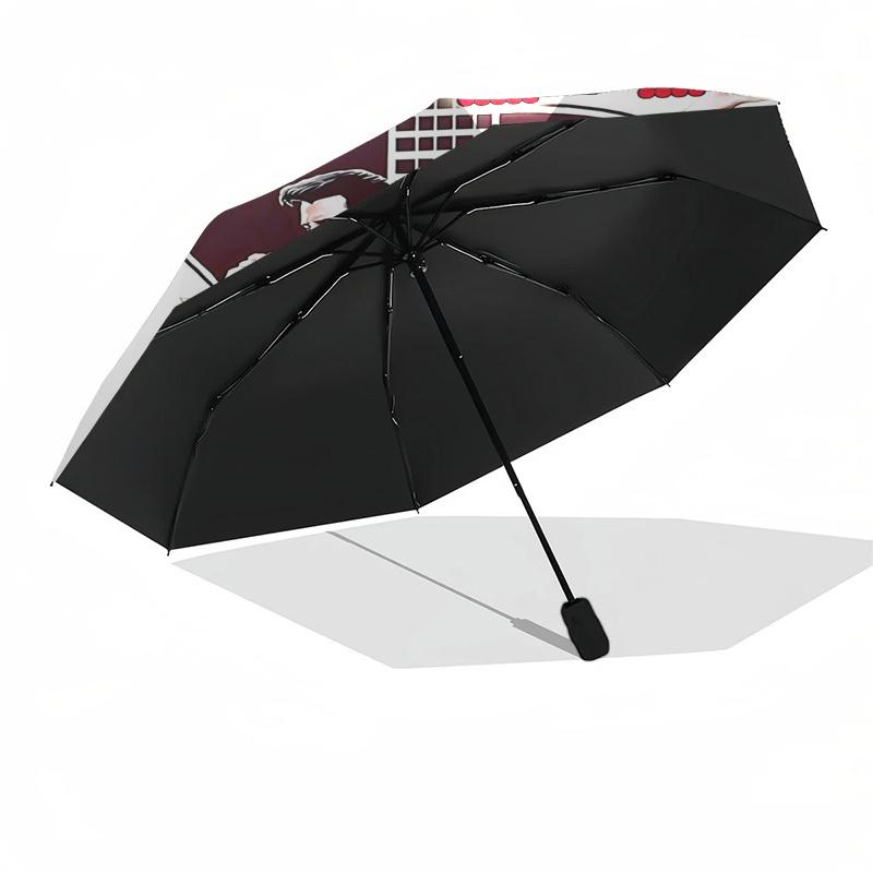 1pc ELVIS ROCK 'N' ROLL Automatic Open,Windproof, Compact Travel Umbrella, Gift for Birthday, Christmast93081