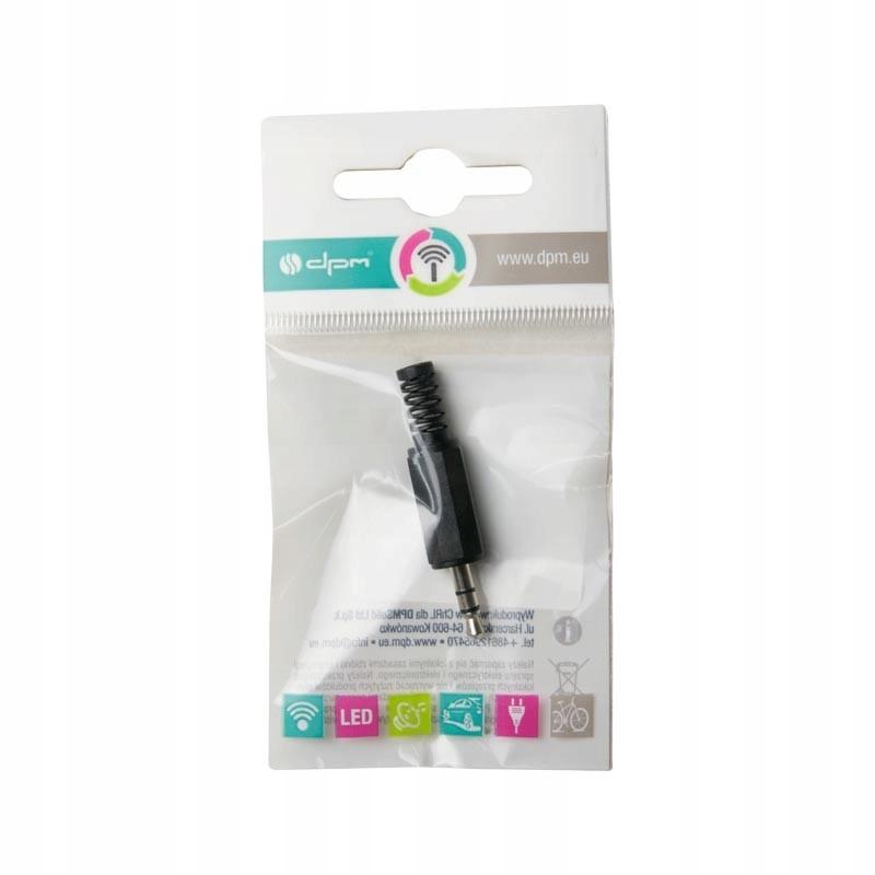 Jack 3.5 Plug, Stereo Dpm Bmr04 1 Pc