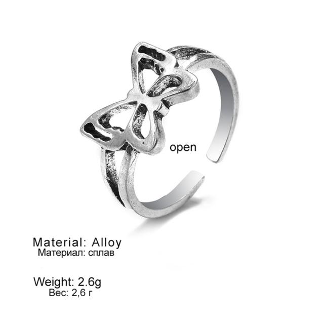 

17 км змеиная улыбка модные мужские украшения винтажные старинные серебряные кольца в стиле панк готика регулируемые кольца