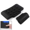 2xMotorcycle Rear Saddlebag Trunk Sticker Back Backrest Massage Cushion Top Case